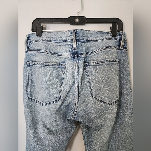 FRAME le Garçon distressed jeans size 27 - Picture 9 of 15